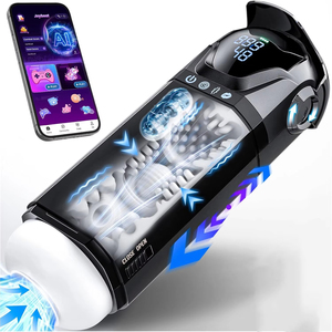 APP Masturbateur Automatique Masculin, Pompe à Pénis, Jouet Sexuel pour Hommes avec 9 Modes <span class=keywords><strong>de</strong></span> Succion, <span class=keywords><strong>de</strong></span> Poussée et <span class=keywords><strong>de</strong></span> Vibration, Jouets Sexuels pour Hommes - Product Image 6