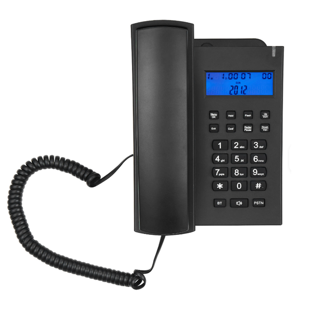 Desktop Analog Landline Phone Caller ID 16-Digit LCD Display 4-Level Volume Control Business Office Home Hotel OEM/ODM Factory