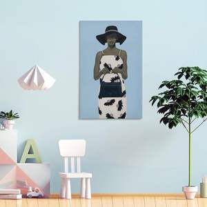 Amy Sherald <span class=keywords><strong>artista</strong></span> moderno retrato pintura y pared artes lienzo pared arte decoración del hogar contemporáneo negro arte impresión - Product Image 3