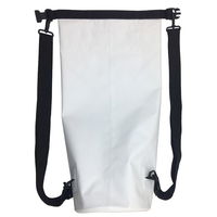 Bolsa de lona impermeable de pvc 500d, 15l, impermeable, seca, para natación