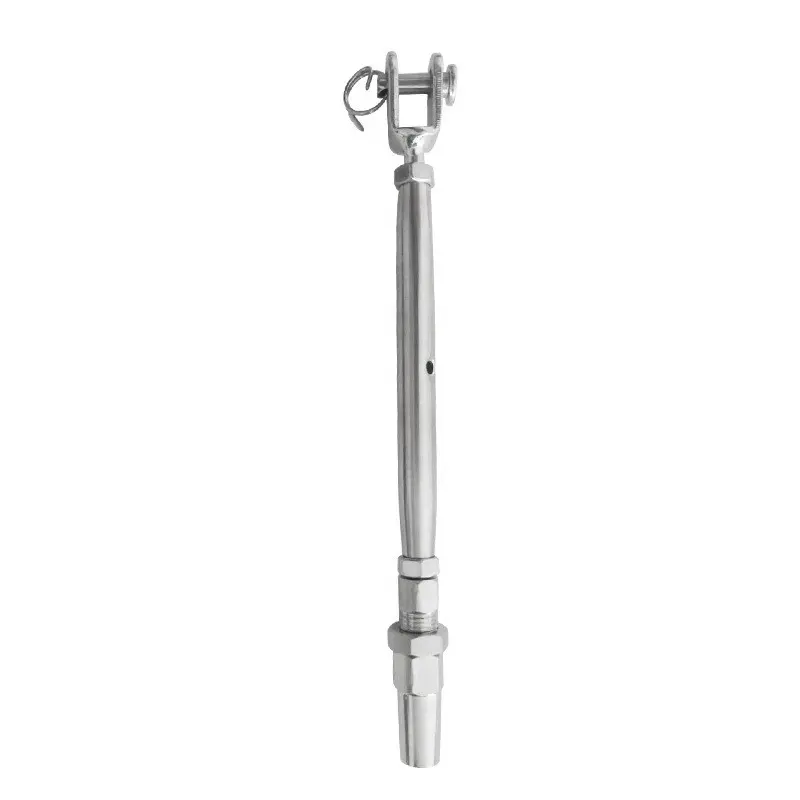 Stainless Steel 304 316 Turnbuckles Closed Body Jaw Jaw Turnbuckle Rigging