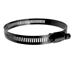 Chất lượng cao đen đục lỗ Ống kẹp đen kẹp cho ô tô <span class=keywords><strong>16mm</strong></span> 100mm Ống kẹp 20 inch - Product Image 1