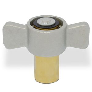 Acoplador Hembra Hidráulico de Desconexión Rápida Blince de 1 Pulgada NPT con Tuerca de Ala Wet-Line - Product Image 3