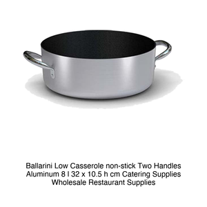 หม้ออะลูมิเนียมทรงตื้น Ø 32 ซม. สูง 10.5 ซม. ความจุ 8 ลิตร ยี่ห้อ Ballarini - Product Image 2