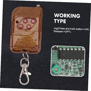 Aismartlink 433MHz RF điều khiển từ xa 433Mhz đài phát thanh mô-đun 33MHz đài phát thanh điều khiển mô-đun - Product Image 2