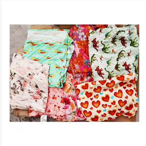 Pigiami per Neonati in <span class=keywords><strong>Viscosa</strong></span> di Bambù Pronti per la Spedizione, Morbidi, Taglia e Stampa Casuali, Scatole Misteriose all'Ingrosso con Cerniera - Product Image 4