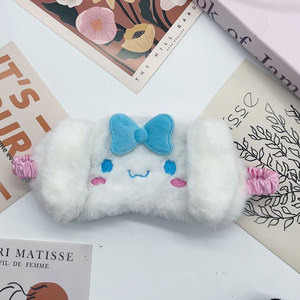 Nueva máscara <span class=keywords><strong>de</strong></span> ojos bonita <span class=keywords><strong>de</strong></span> dibujos animados <span class=keywords><strong>de</strong></span> felpa, protección ocular <span class=keywords><strong>para</strong></span> <span class=keywords><strong>dormir</strong></span> opaca, máscara <span class=keywords><strong>de</strong></span> ojos <span class=keywords><strong>para</strong></span> <span class=keywords><strong>niñas</strong></span> Kuromi - Product Image 5