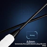 Ensemble de raquettes de badminton pour adultes WAVAW de haute qualité et durables, en alliage de fer TFT-01, vente directe du fabricant, 2 pièces, 27x16x5cm