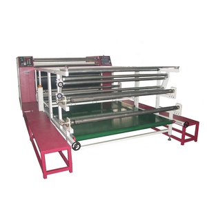 Presse à chaud rotative industrielle 170 cm semi-automatique, pratique, à haute vitesse pour la sublimation manuelle sur calandre - Product Image 2