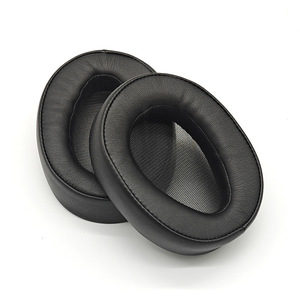 For Sony MDR-100AAP MDR100AAP 100AAP Wholesale Earpads Bulk Factory Supply Replacement Ear Pad Cushion <b>Protein</b> Leather - Product Image 2