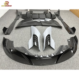 Kits de Conversión de Carrocería de Fibra de Carbono Estilo RYFT, Semi-Seco, con Alerón Delantero, Faldones Laterales y Alerón Trasero para McLaren 720s 2015-2018 - Product Image 4