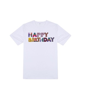 Custom Print Sublimation Cotton Feel Polyester t Shirts for Sublimation Print