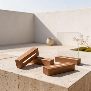 Tabla <span class=keywords><strong>de</strong></span> Cortar y Servir Queso <span class=keywords><strong>de</strong></span> Madera <span class=keywords><strong>de</strong></span> Olivo <span class=keywords><strong>con</strong></span> Diseño <span class=keywords><strong>de</strong></span> Cuerno <span class=keywords><strong>de</strong></span> <span class=keywords><strong>Ciervo</strong></span>, Rectangular, Base <span class=keywords><strong>de</strong></span> Madera para Lámpara LED - Product Image 6