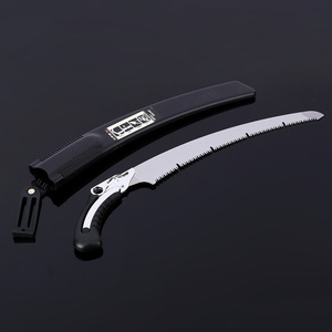 Sierra de mano Kexi de 350 mm con hoja curva de acero con alto contenido de carbono, sierra de podar para jardín con bolsa protectora para uso en exteriores - Product Image 4