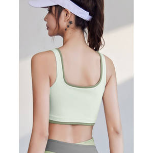 Top Deportivo Vetega con Ribete en Contraste Tallas S M L para Gimnasio y Entrenamiento - Product Image 3