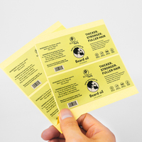 Etiquetas Adhesivas Personalizadas con Logotipo Impermeable, Diseño en Lámina Dorada, para Botellas de Champú y Cosméticos, Impresión de Etiquetas de Vinilo Resistentes al Agua