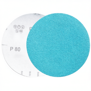 Disques de ponçage Velcro robustes P80 150 mm pour le finissage du bois et du métal - Product Image 2