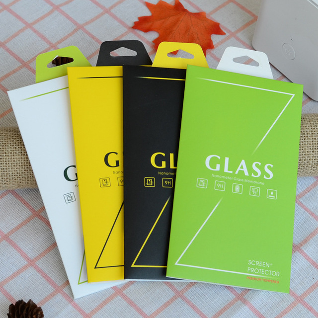 Custom Retail Screen Protector Paper Packaging Boxes Tempered Glass Packing Box for Glass Screen Protector Package