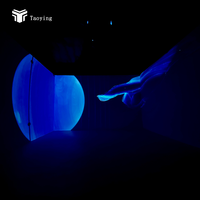 Projection immersive 3D, projection immersive pour parcs à thèmes, projecteur holographique, projection murale, mapping de projection