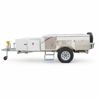 Remorque de camping tout-terrain de luxe pour salon, conforme aux normes australiennes ISO WMI