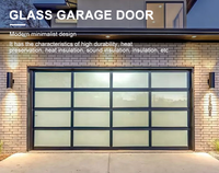 Vente en gros de qualité fabrication intelligente d'usine porte de garage sectionnelle automatique à imperméabilisation résidentielle pour villa