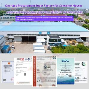 Module de conteneurs préfabriqués pour l'exportation, modulaire et extensible, à double ouverture, avec deux chambres, un salon et un espace de rangement, pour gîtes et hôtels dans les sites touristiques - Product Image 4