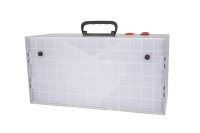 Cabine de peinture aérographe Fengda plus compacte et portable avec conduit d'aspiration BD-513, pinces crocodiles et éclairage LED