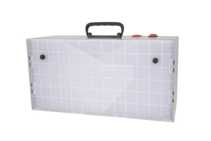 Cabine de peinture aérographe <span class=keywords><strong>Fengda</strong></span> plus compacte et portable avec conduit d'aspiration BD-513, pinces crocodiles et éclairage LED - Product Image 3