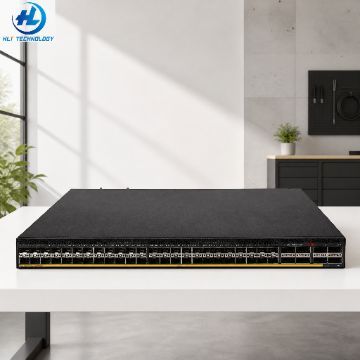 S6850-56HF-H3 High Density 48 Port 25G SFP28 and 8 Port 100G QSFP28 Managed Layer 3 Data Center Ethernet Aggregation Switch Unit