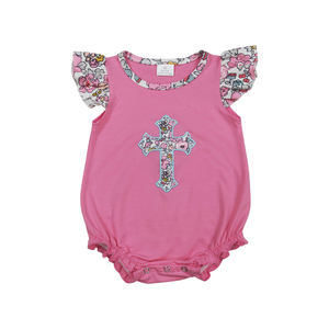 Ropa de Boutique de Alta Calidad para Bebés Niñas, Mono de Verano con Estampado Animal Verde, Tejido de Punto, Mangas con Volantes, Estilo Burbuja, Lindo - Product Image 4