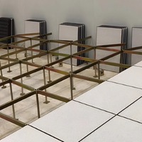 Socles réglables de plancher en acier Idéal fo Charges lourdes socle réglable support de plancher en acier