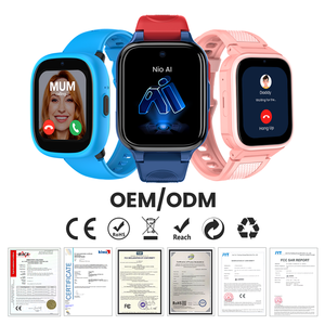 Montre connectée pour enfants de qualité supérieure, appel vidéo, carte SIM 4G, GPS, LBS, WIFI, suivi, 770 mAh, avec application LAGENIO gratuite - Product Image 2
