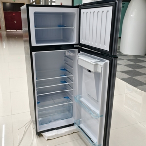 280L hai cửa tủ lạnh với nước quả cho nhà ký túc xá sử dụng đóng băng trên đầu tủ lạnh trên dưới tủ đông tủ lạnh - Product Image 1
