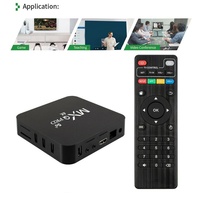 Precio de Fábrica Mini TV Box Android 10 Mx-q 8K Pro 5G WiFi Quad Core Garantía a Largo Plazo Soporte Multi-idioma Almacenamiento Opcional
