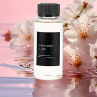 Diffuseur d'arômes sans eau en plastique California Love 120ML, collection hôtelière, huile parfumée, parfum français