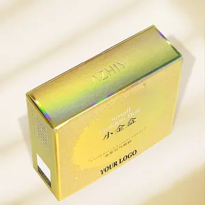 Craft-Papierbox Gold Goldpapier-Klappbox Goldpapierbox