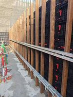 Système de coffrage en plastique ABS réglable industriel Maup Factory Direct pour la construction de murs, colonnes et dalles en béton