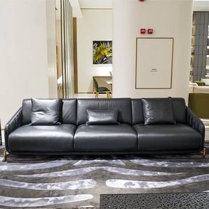 Modenfili Juego <span class=keywords><strong>de</strong></span> Sofá <span class=keywords><strong>Cama</strong></span> Seccional Chesterfield <span class=keywords><strong>de</strong></span> Lujo en Piel Genuina para Sala <span class=keywords><strong>de</strong></span> Estar Moderna - Product Image 4