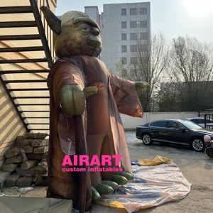 <span class=keywords><strong>Personnage</strong></span> de dessin animé géant gonflable bébé Yoda Monster pour la publicité - Product Image 4