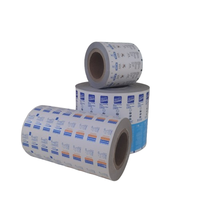 Rouleau de papier aluminium personnalisable en gros, papier aluminium laminé pour l'emballage de sachets de lingettes humides
