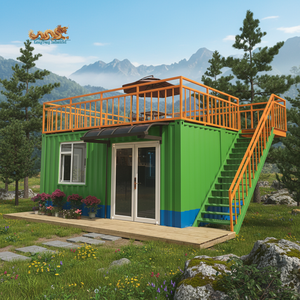 Precio bajo Lujo 2 pisos 20 pies Prefeb Mudular Contenedor de envío Casas 20 pies Contenedor expandible Casa pequeña <span class=keywords><strong>en</strong></span> <span class=keywords><strong>venta</strong></span> - Product Image 1