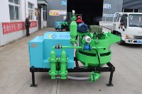 Pompe à injection de coulis double cylindre double liquide GENGLI GSZB-6A pour la construction de tunnels et l'injection de ciment
