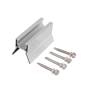 Support solaire de toit sans rail en aluminium, fixation de toit économique, vente en gros - Product Image 4