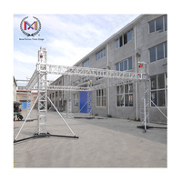 Botte carrée de DJ de concert d'alliage d'aluminium de bonne qualité avec la certification de TUV pour des expositions et des événements sportifs