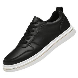 รองเท้าลำลองผู้ชายสไตล์เกาหลี หนังวัวแท้ พื้นยาง ทรงหัวมน แฟชั่นฤดูร้อน - Product Image 5