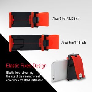 Soporte Universal para Teléfono Móvil con Manos Libres para Volante de Coche / Manillar de Cochecito, Compatible con Todos los Smartphones - Product Image 2