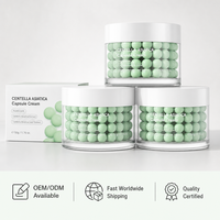 Crème en Capsules Triple Centella Asiatica Infusée à l'Huile 50g – Éclaircissante, Apaisante, Réparatrice et Hydratante pour Peaux Sensibles