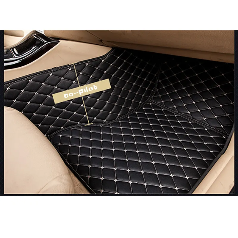 Vendita di alta qualità in pelle antiscivolo decorazione d'interni Set completo di lusso per uomo e donna tappetino per auto per Subaru