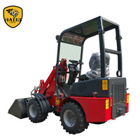 Hochwertiger Mini-Radlader Baumaschine Hoflader Landwirtschaftlicher Radlader D25 600kg Hubkraft CE