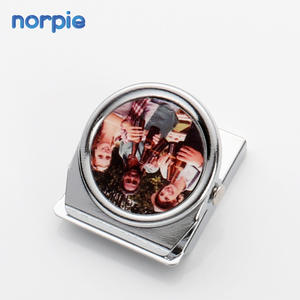 <span class=keywords><strong>Promo</strong></span> Memo-Soporte de Clip de papel magnético de Metal para sublimación, regalos de papelería, navidad - Product Image 2